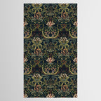 Woodland moss dark Tablecloth Gallery Image 2
