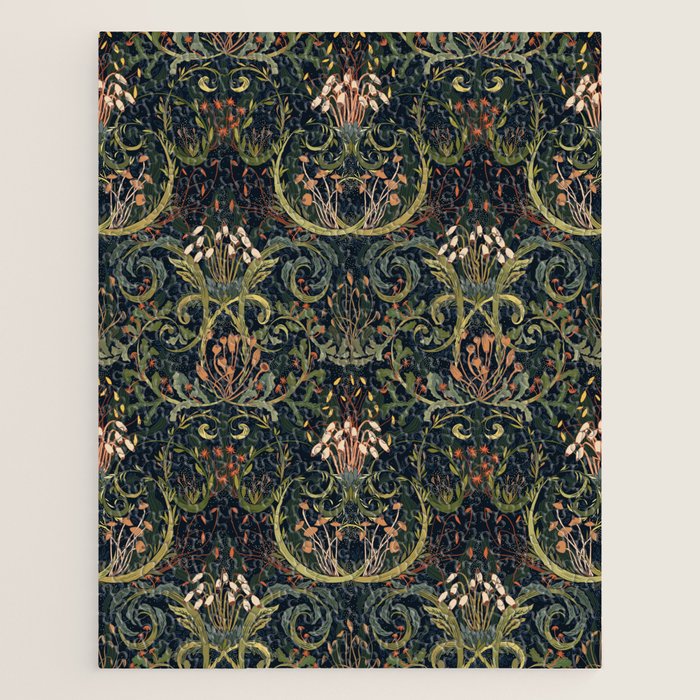 Woodland moss dark Jigsaw Puzzle Gallery Image 1