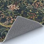 Woodland moss dark Rug Gallery Image 4