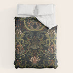 Woodland moss dark Duvet Cover Gallery Image 6