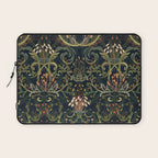 Woodland moss dark Laptop Sleeve Gallery Image 1