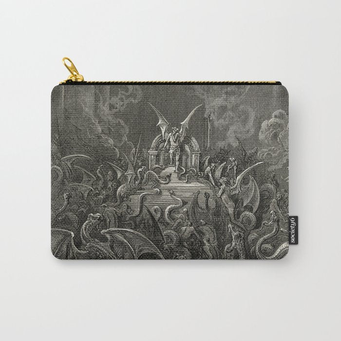 Gustave Doré - The lost paradise Carry All Pouch Gallery Image 1