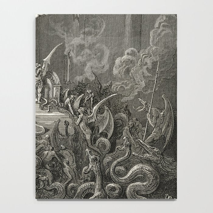 Gustave Doré - The lost paradise Notebook Gallery Image 4