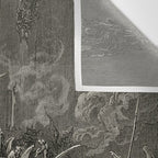 Gustave Doré - The lost paradise Wall Tapestry Gallery Image 3