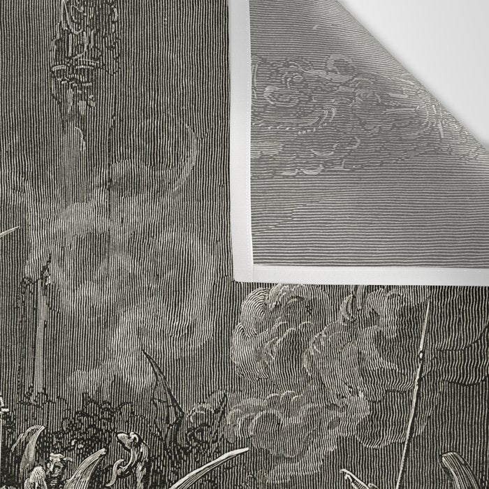 Gustave Doré - The lost paradise Wall Tapestry Gallery Image 3