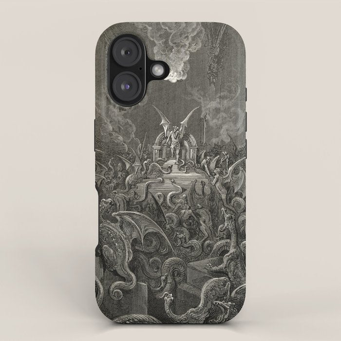 Gustave Doré - The lost paradise iPhone Case Gallery Image 1