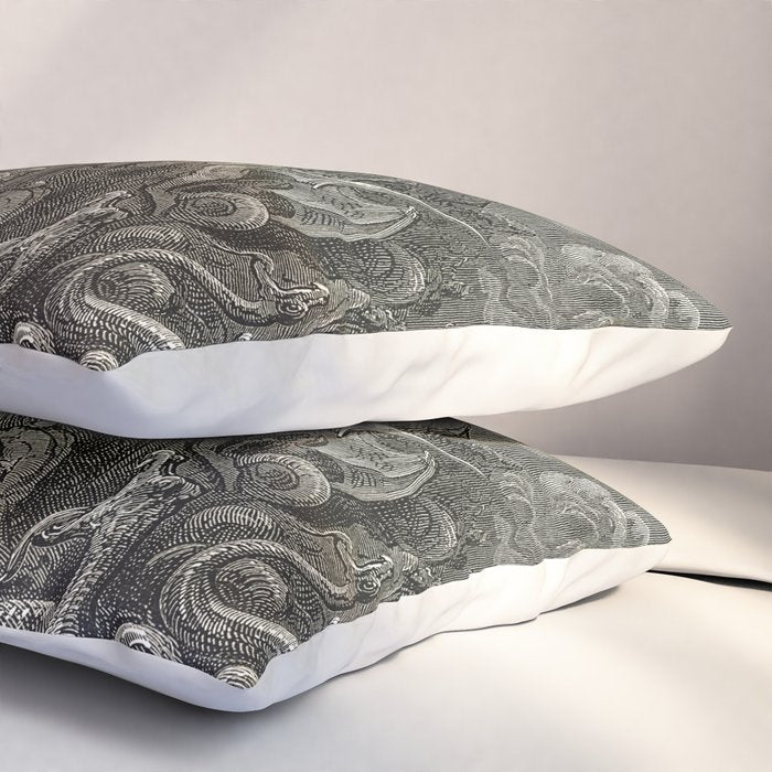 Gustave Doré - The lost paradise Pillow Sham Gallery Image 3