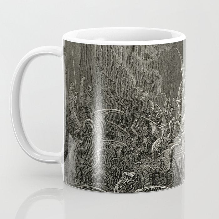 Gustave Doré - The lost paradise Coffee Mug Gallery Image 3