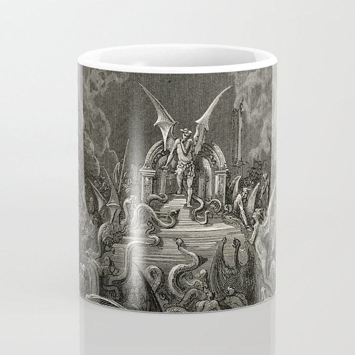 Gustave Doré - The lost paradise Coffee Mug Gallery Image 4