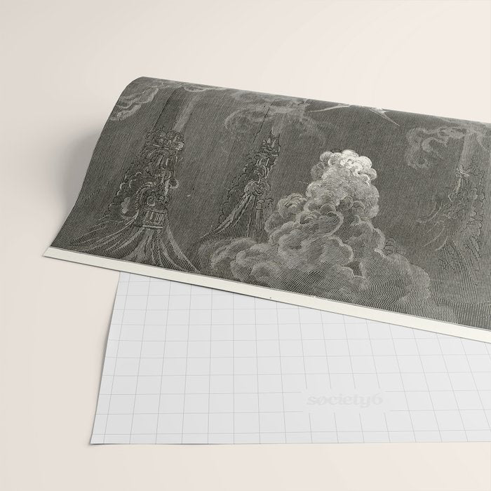 Gustave Doré - The lost paradise Wrapping Paper Gallery Image 2