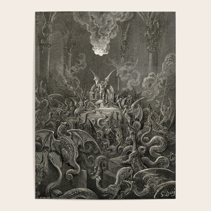 Gustave Doré - The lost paradise Poster Gallery Image 4