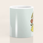 Aquarius Flower Coffee Mug Gallery Image 4