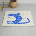 Wool Cat Rug Gallery Image 1