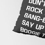 Rapper's Delight, I said a hip hop Pillow Sham Gallery Image 4