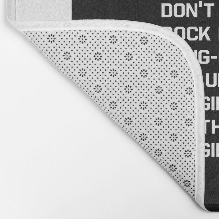 Rapper's Delight, I said a hip hop Bath Mat Gallery Image 2