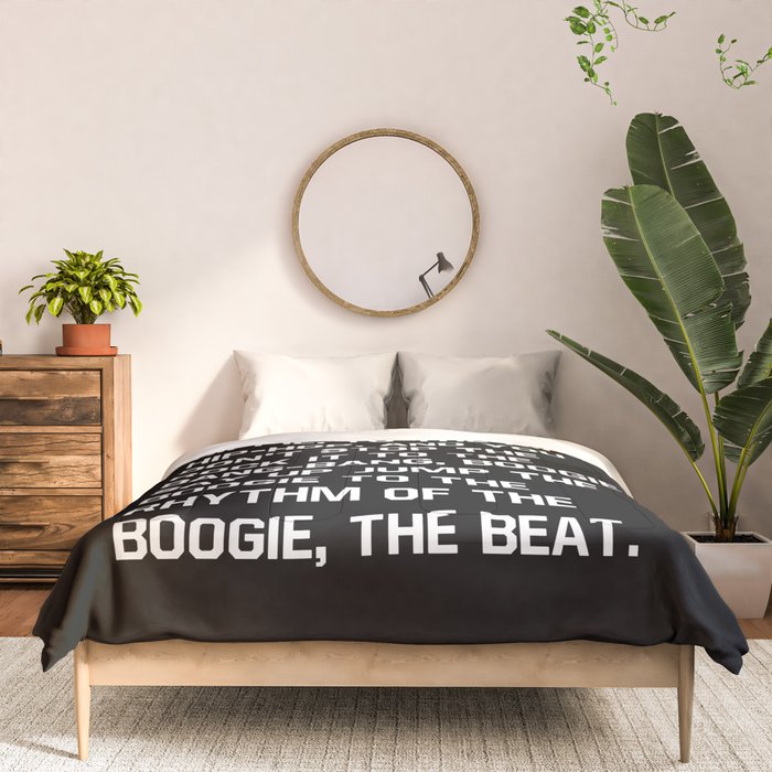 Rapper's Delight, I said a hip hop Comforter Gallery Image 3