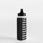 Rapper's Delight, I said a hip hop Water Bottle Gallery Image 3