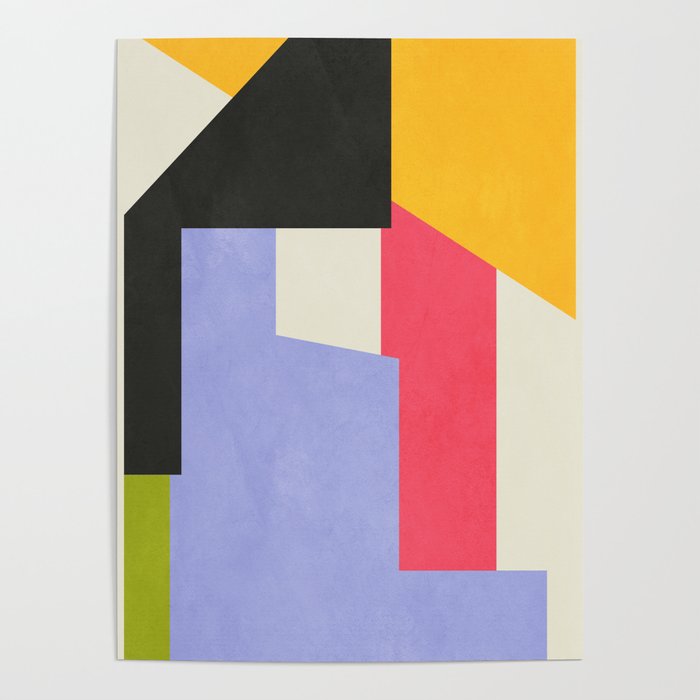 Geometric Shapes 14 Poster Gallery Image 1