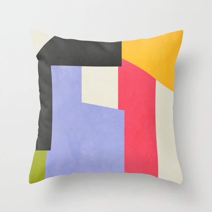 Geometric Shapes 14 Throw Pillow Gallery Image 1