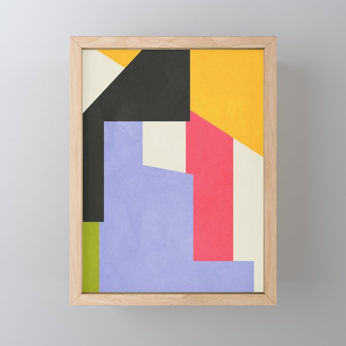 Geometric Shapes 14 Mini Art Print Gallery Image 1