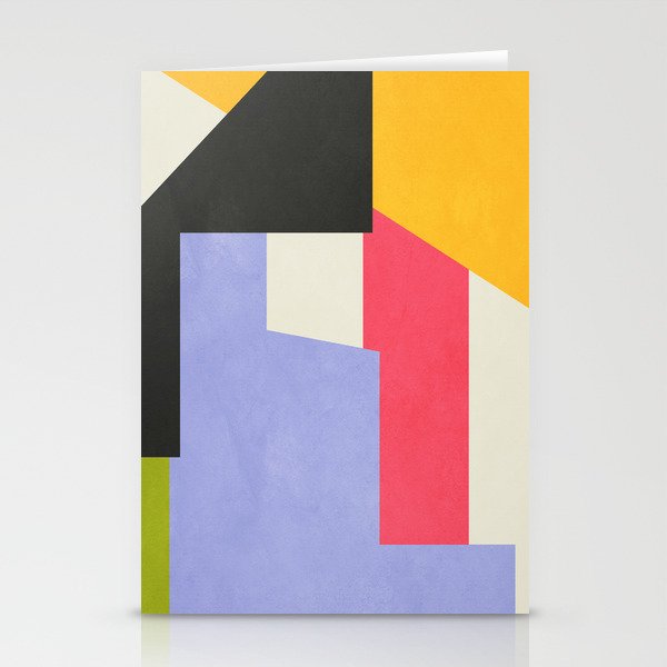 Geometric Shapes 14 Stationery Card Gallery Image 2