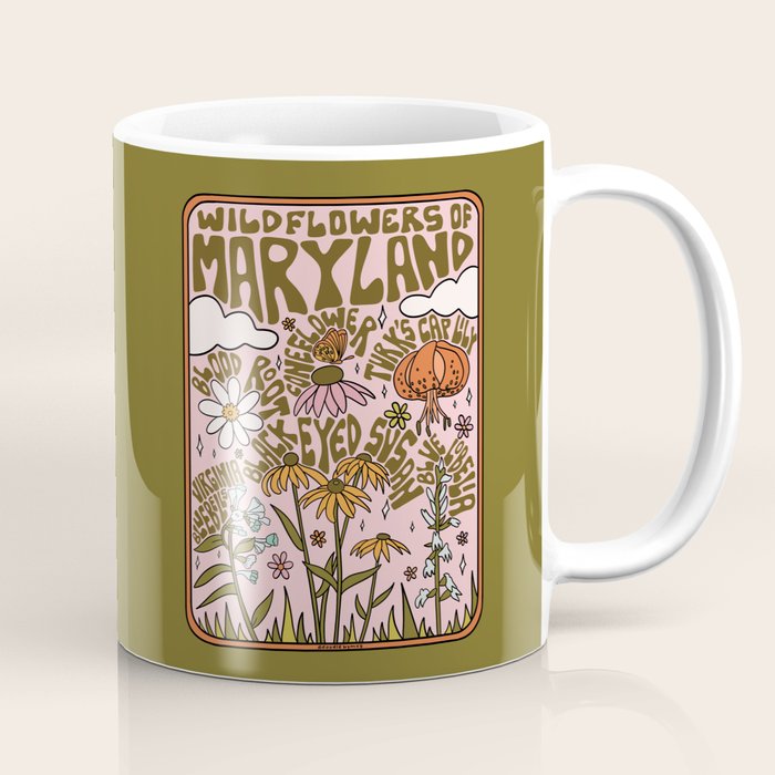 Maryland Wildflowers Coffee Mug Gallery Image 1