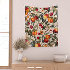 Vintage Fruit Pattern XXIII Wall Tapestry Gallery Image 2