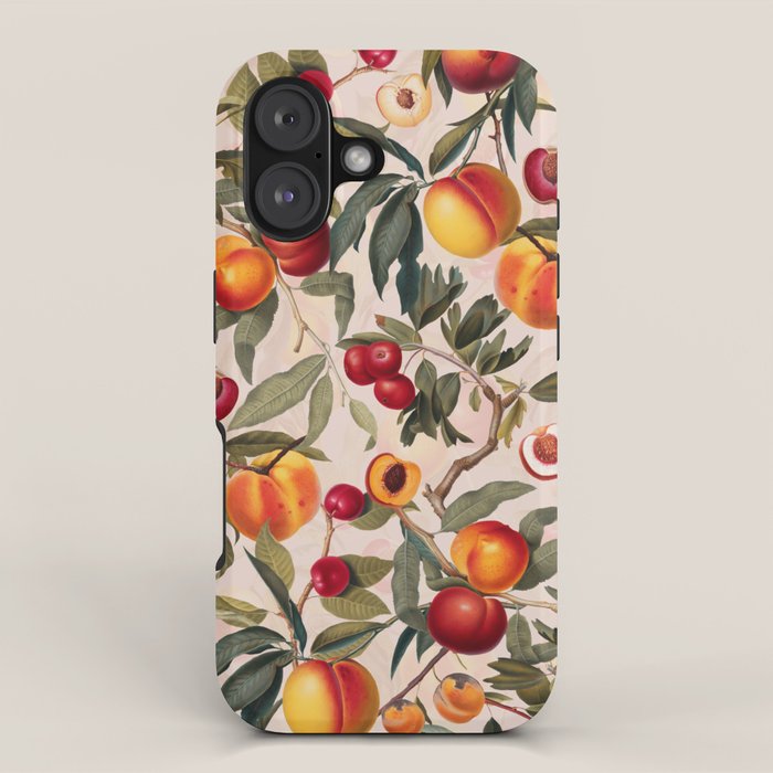 Vintage Fruit Pattern XXIII iPhone Case Gallery Image 1