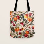 Vintage Fruit Pattern XXIII Tote Bag Gallery Image 1
