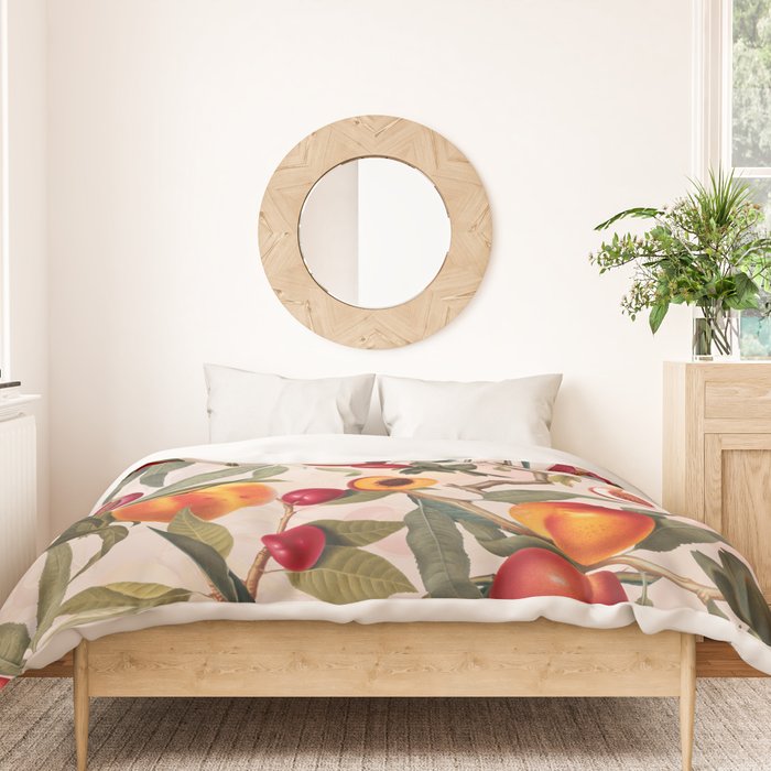 Vintage Fruit Pattern XXIII Duvet Cover Gallery Image 3