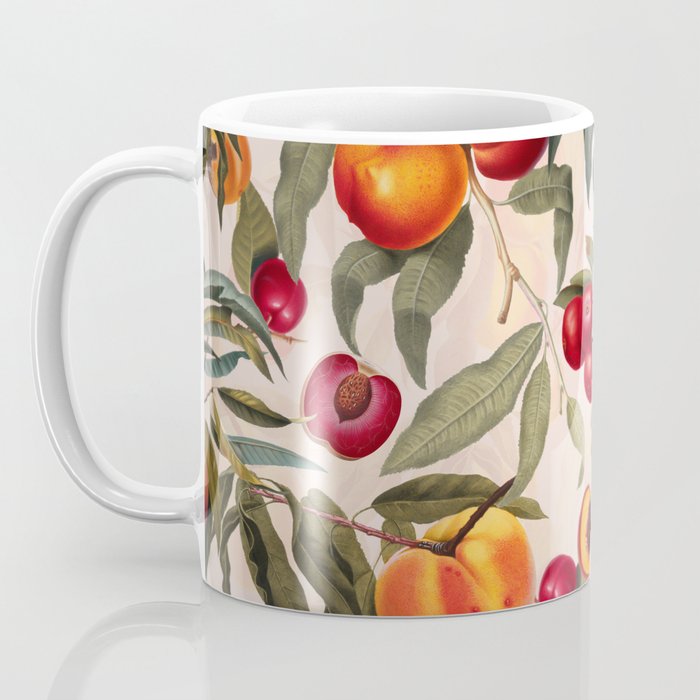 Vintage Fruit Pattern XXIII Coffee Mug Gallery Image 3