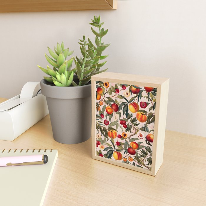 Vintage Fruit Pattern XXIII Mini Art Print Gallery Image 2