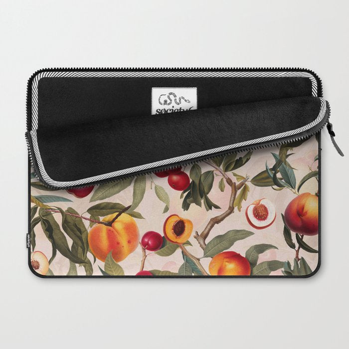 Vintage Fruit Pattern XXIII Laptop Sleeve Gallery Image 2