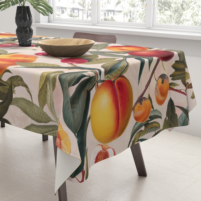 Vintage Fruit Pattern XXIII Tablecloth Gallery Image 3