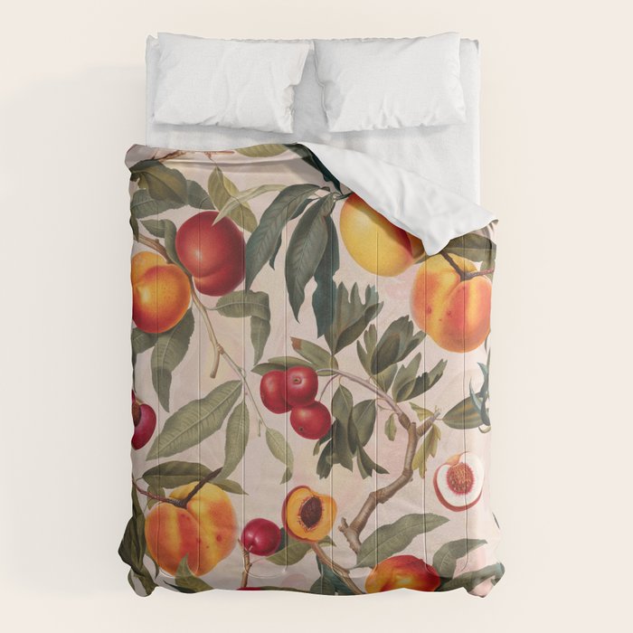 Vintage Fruit Pattern XXIII Comforter Gallery Image 1