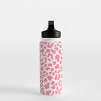 Pink Leopard Print Water Bottle Gallery Image 3