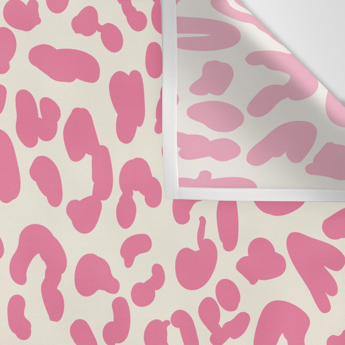 Pink Leopard Print Wall Tapestry Gallery Image 3