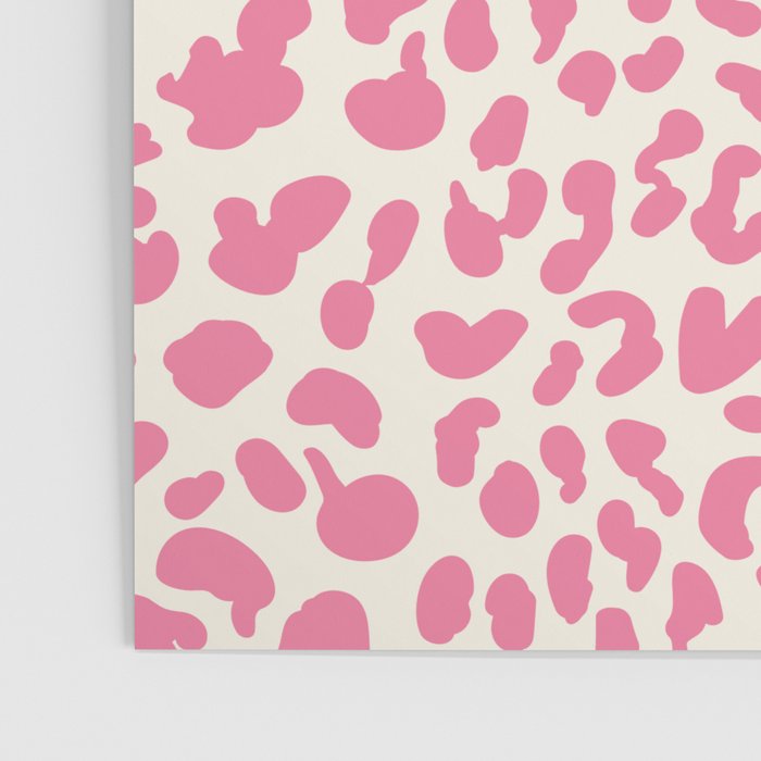 Pink Leopard Print Poster Gallery Image 3