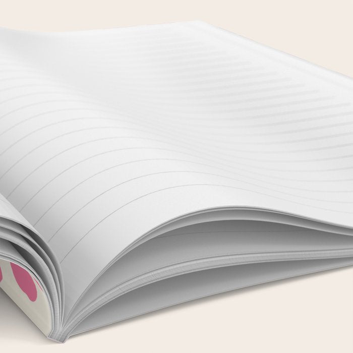 Pink Leopard Print Notebook Gallery Image 2