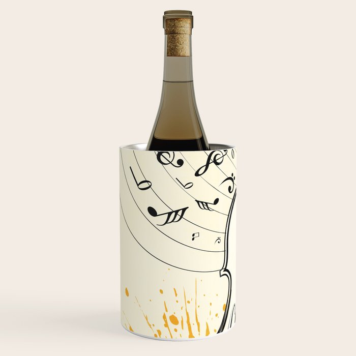 Abstract Minimal Musical Instrument 3 Wine Chiller Gallery Image 2