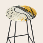 Abstract Minimal Musical Instrument 3 Stool Gallery Image 2