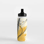 Abstract Minimal Musical Instrument 3 Water Bottle Gallery Image 2