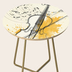 Abstract Minimal Musical Instrument 3 Side Table Gallery Image 2