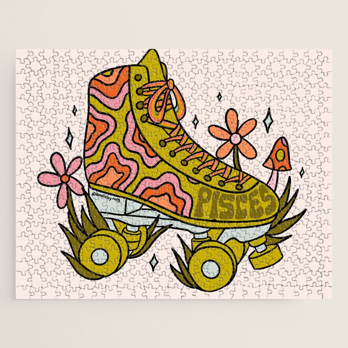 Pisces Roller Skate Jigsaw Puzzle Gallery Image 1