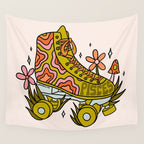 Pisces Roller Skate Wall Tapestry Gallery Image 4