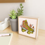 Pisces Roller Skate Mini Art Print Gallery Image 2