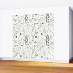 Watercolor Botanical Greenery Pattern Wall Mural Gallery Image 2