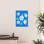 Swimming sunfish Poster Gallery Image 2