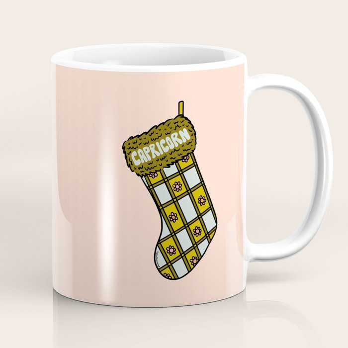 Capricorn Stocking Coffee Mug Gallery Image 1