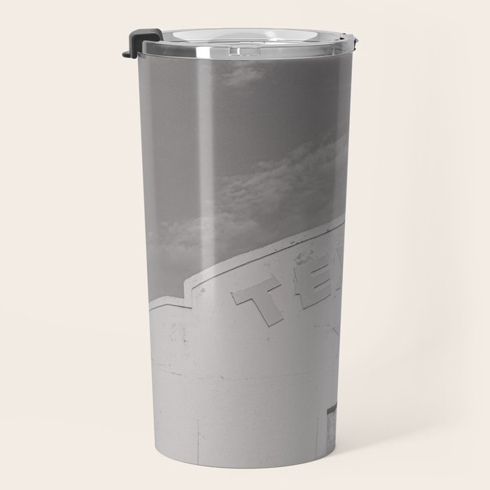 Texas Star x Marfa Black and White Photography Travel Mug Gallery Image 3